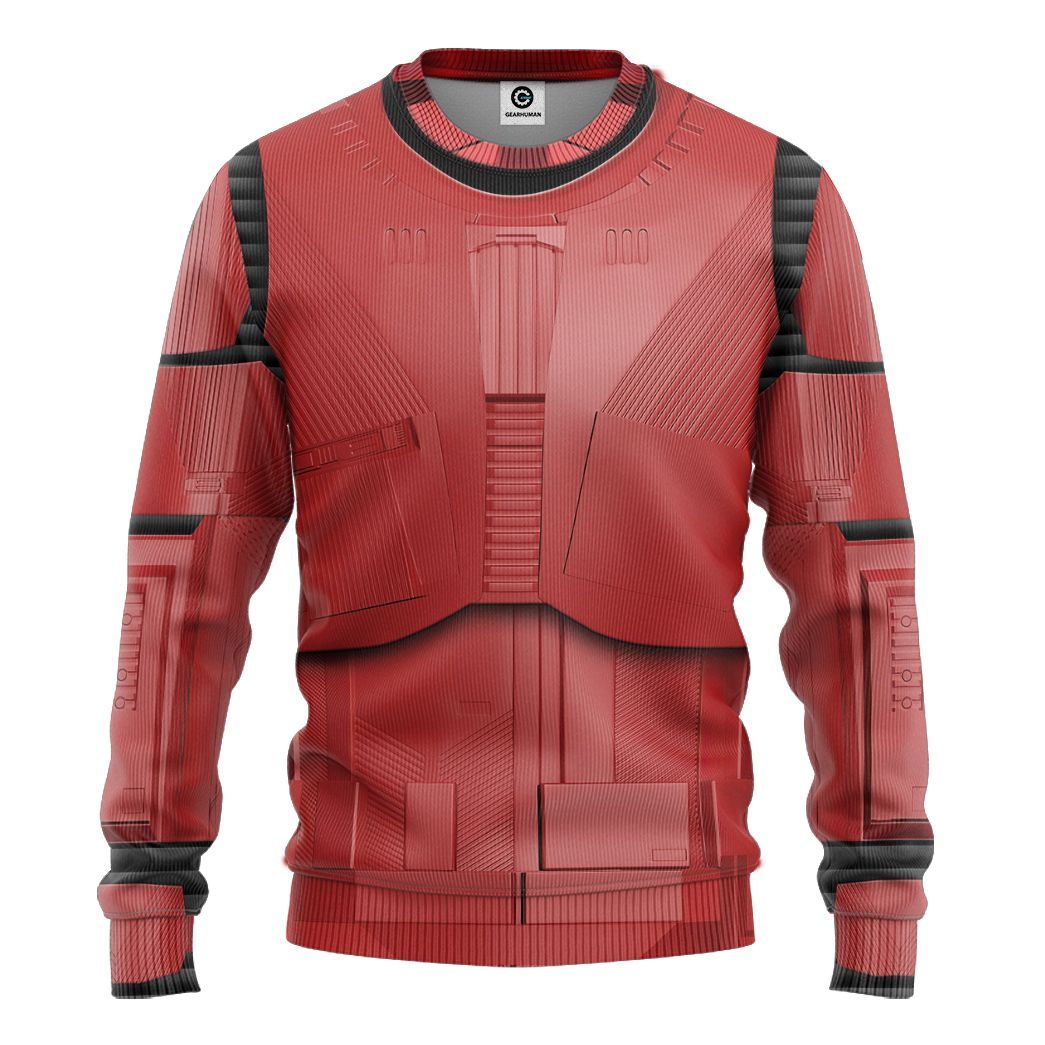 Gearhuman 3D Star Wars Sith Trooper Tshirt Hoodie Apparel CB261121 3D Apparel Long Sleeve S 