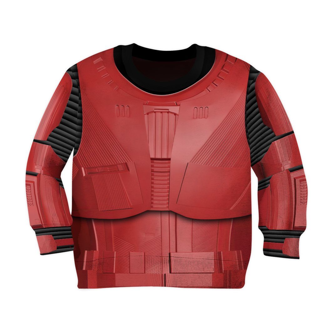 Gearhuman 3D Star Wars Sith Trooper Tshirt Hoodie Apparel Kids GB110113 Kid 3D Apparel Kid Sweatshirt 2XS 
