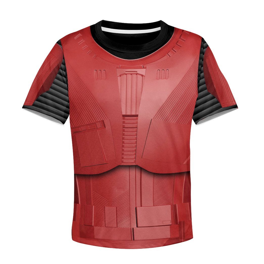 Gearhuman 3D Star Wars Sith Trooper Tshirt Hoodie Apparel Kids GB110113 Kid 3D Apparel Kid T-Shirt XS 