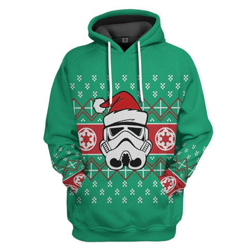 Gearhumans 3D Star Wars Storm Trooper Custom Tshirt Hoodie Apparel