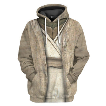 Gearhuman 3D Star Wars Yoda Cosplay Custom Tshirt Hoodie Apparel GK110131 3D Apparel 