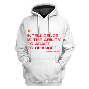 Gearhumans 3D Stephen Hawking Quote Custom Tshirt Hoodie Apparel