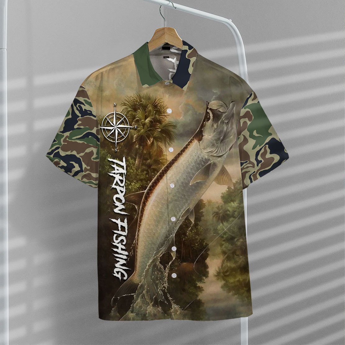 Gearhuman 3D Tarpon Fishing Hawaii Shirt ZK2604213 Hawai Shirt 