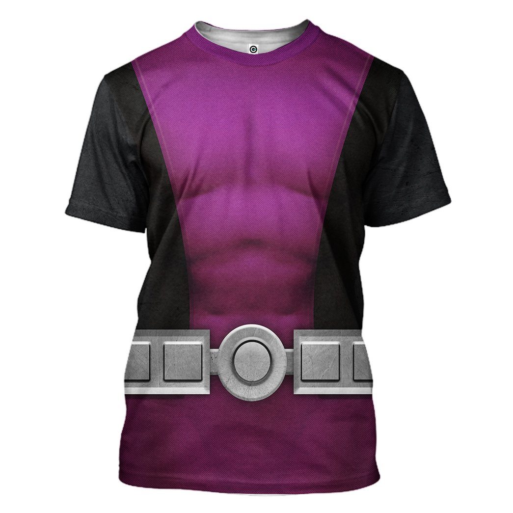 Gearhuman 3D Teen Titan Beast Boy Cosplay Custom Tshirt Hoodie Apparel GK05014 3D Apparel T-Shirt S 