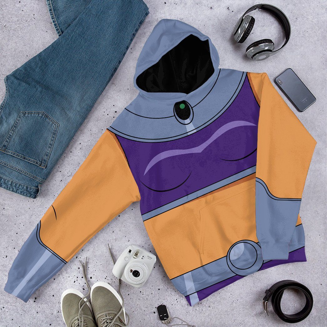 Gearhuman 3D Teen Titan Starfire Cosplay Custom Tshirt Hoodie Apparel GK05013 3D Apparel 