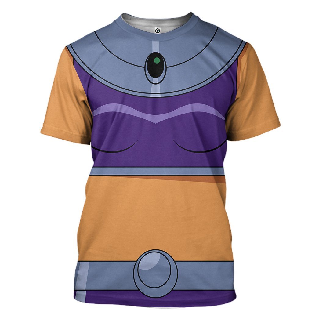 Gearhuman 3D Teen Titan Starfire Cosplay Custom Tshirt Hoodie Apparel GK05013 3D Apparel T-Shirt S 