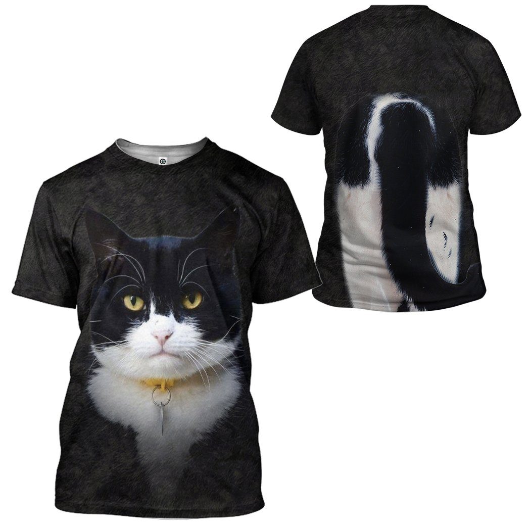 Gearhuman 3D Texudo Cat Tshirt Hoodie Apparel GV08031 3D Apparel