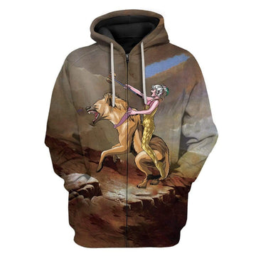 Gearhumans 3D The Conqueror Quinn Custom Hoodies Apparel