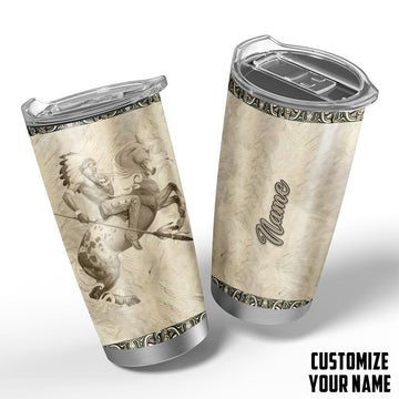 Gearhumans 3D The Long Journey Custom Name Tumbler