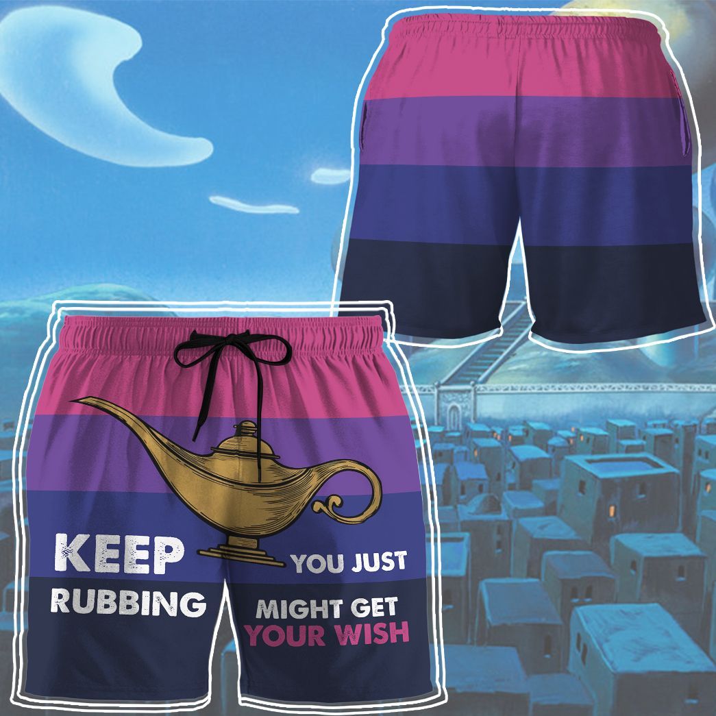 Gearhuman 3D The Magic Lamp Shorts ZK0107212 Men Shorts 