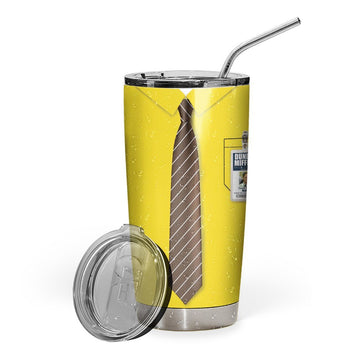 Gearhumans 3D The Office Dwight Schrute Custom Name Design Vacuum Insulated Tumbler
