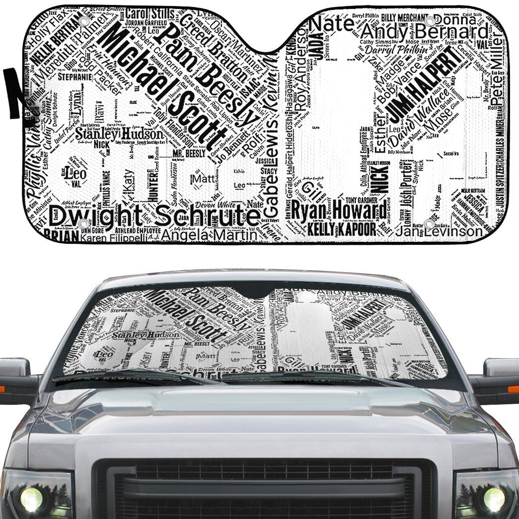 Gearhuman 3D The Office Mosaic Custom Car Auto Sunshade GW070910 Auto Sunshade 
