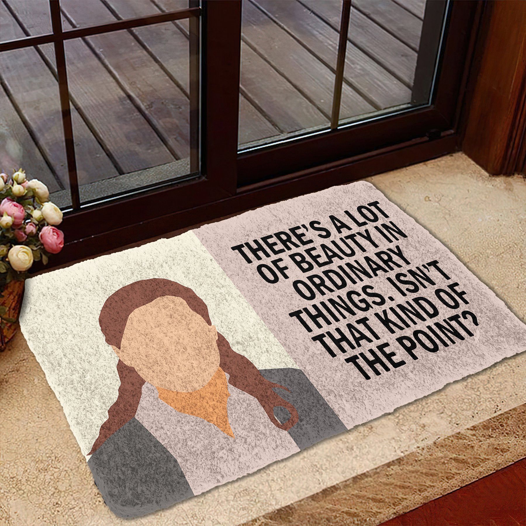 Gearhuman 3D The Office Pam Beesly Custom Doormat GW05031 Doormat