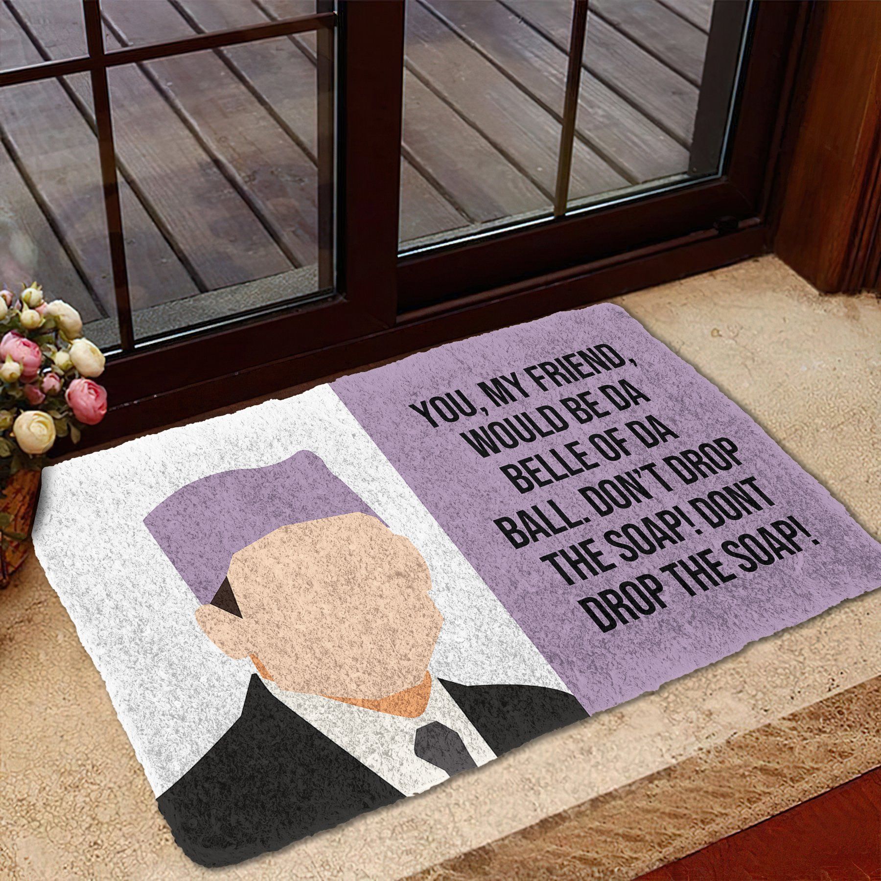 Gearhuman 3D The Office Prison Mike Custom Doormat GW05033 Doormat