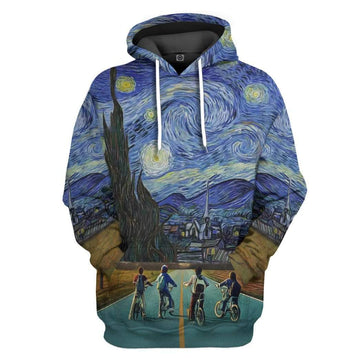 Gearhumans 3D The Stranger Things Custom Hoodie Apparel