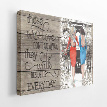 Gearhumans 3D They Walk Beside Us Gossip Girl Canvas