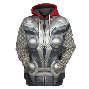 Gearhumans 3D Thor Odinson Custom Hoodie Apparel