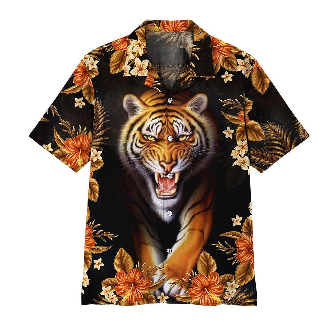 Gearhuman 3D Tiger Hawaii Shirt