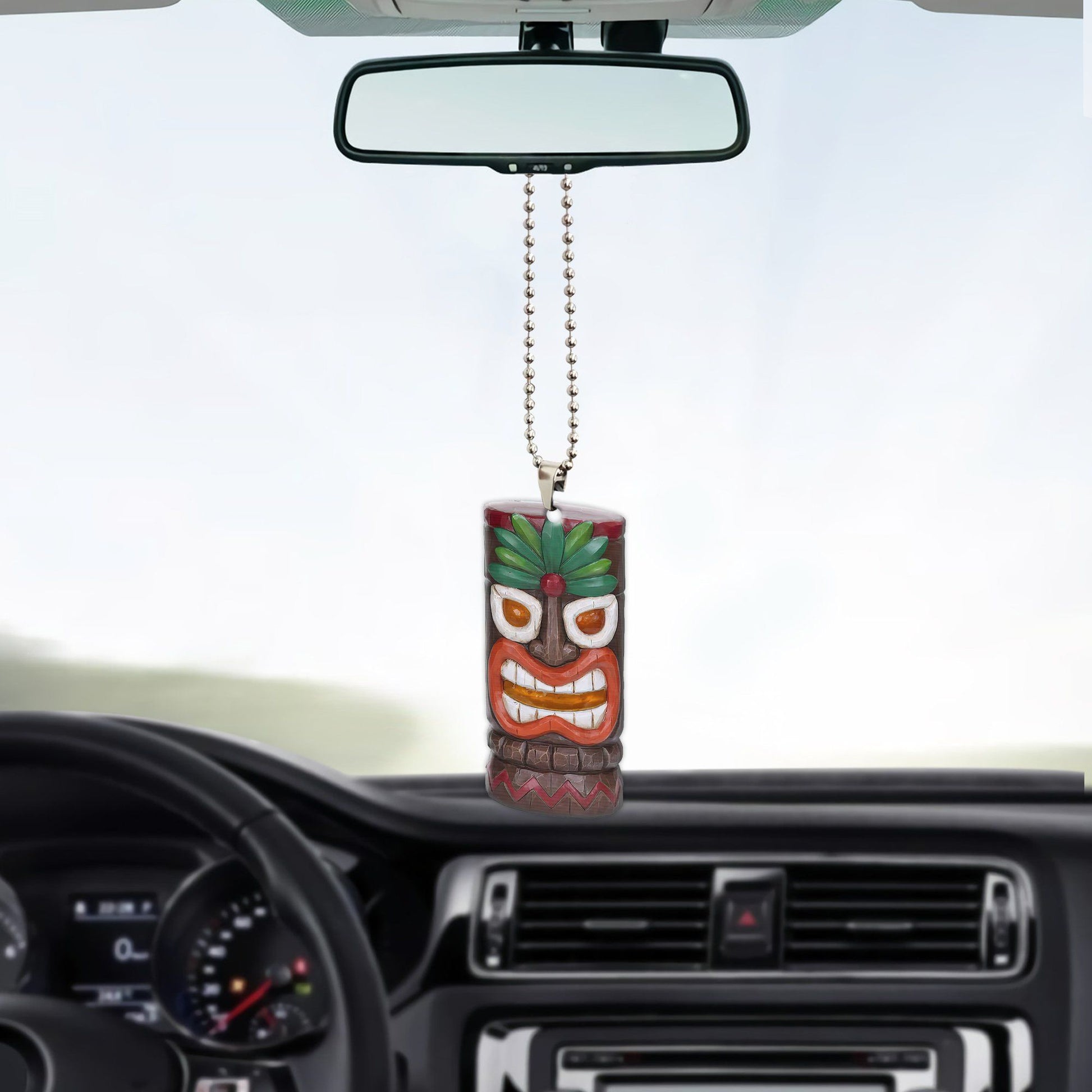 Gearhuman 3D Tiki Head Car Hanging ZK1806213 Car Hanging 