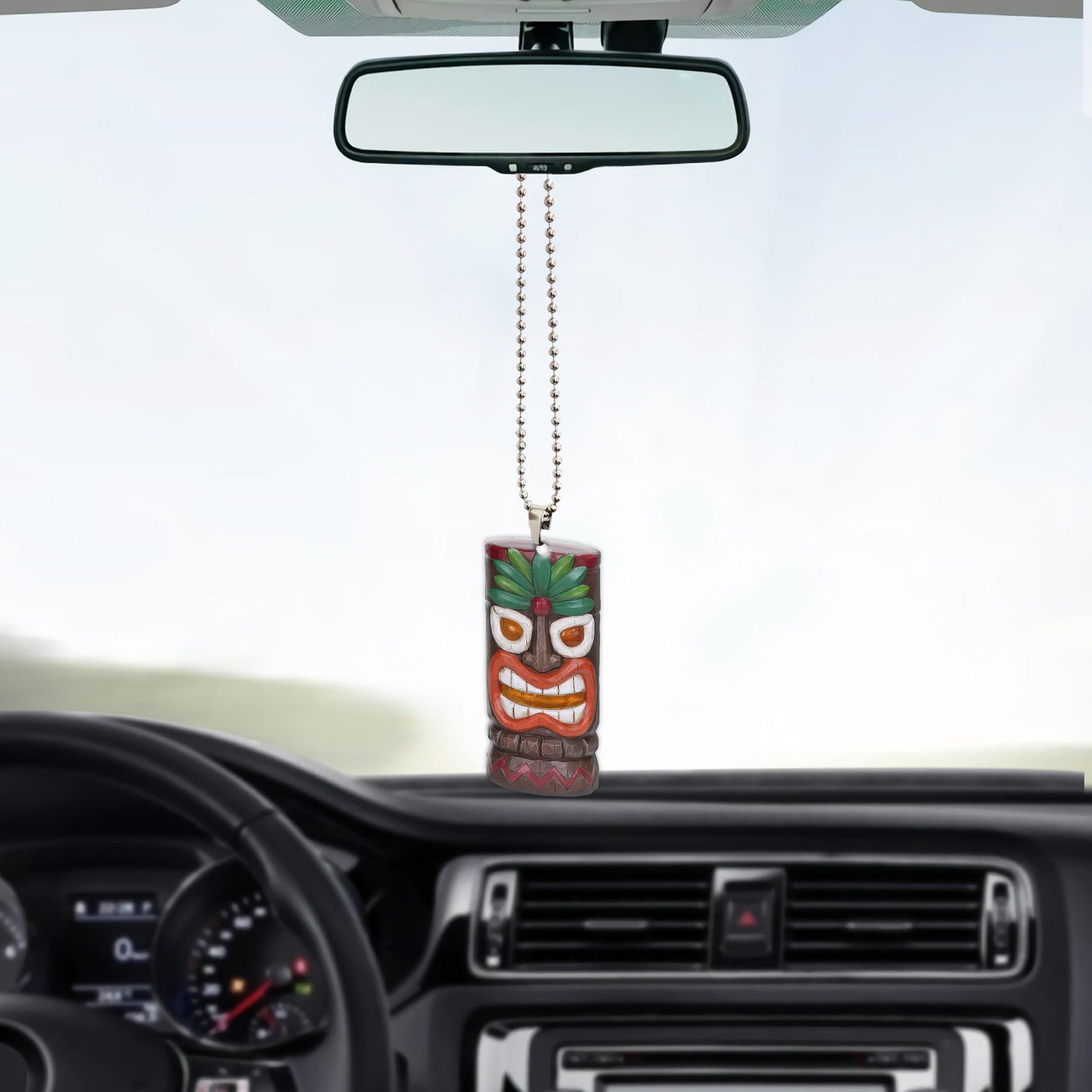 Gearhuman 3D Tiki Head Car Hanging ZK1806213 Car Hanging 