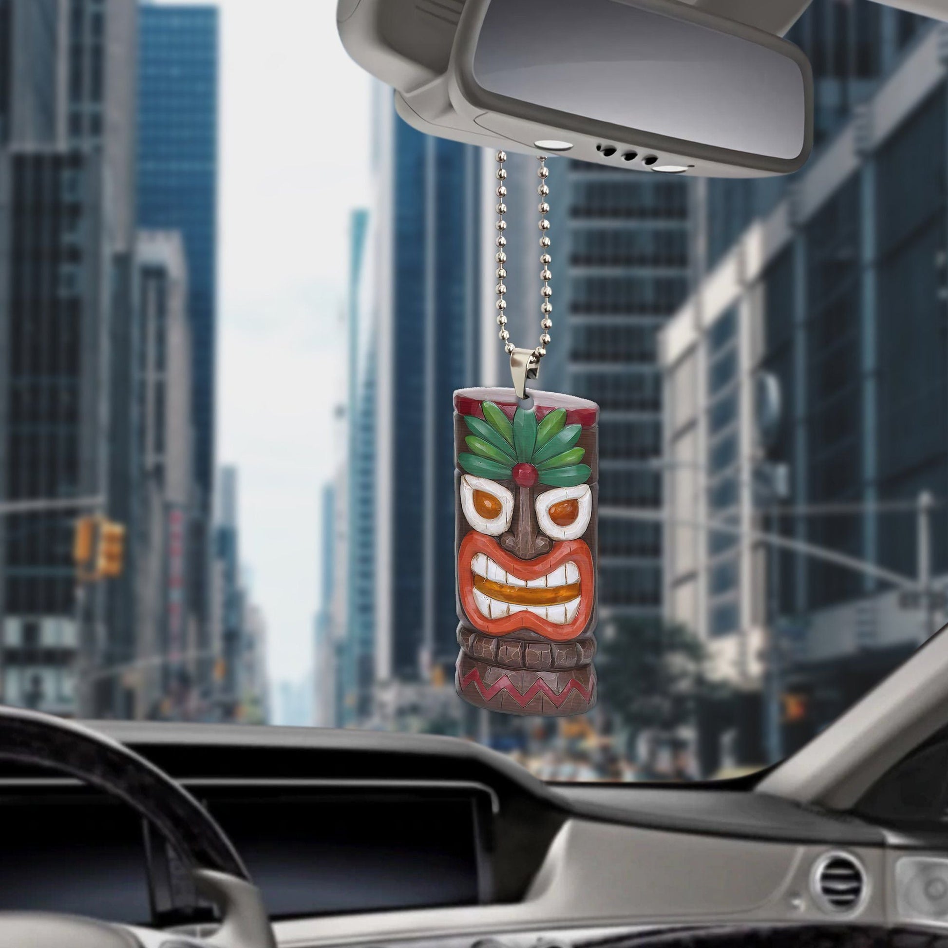 Gearhuman 3D Tiki Head Car Hanging ZK1806213 Car Hanging 