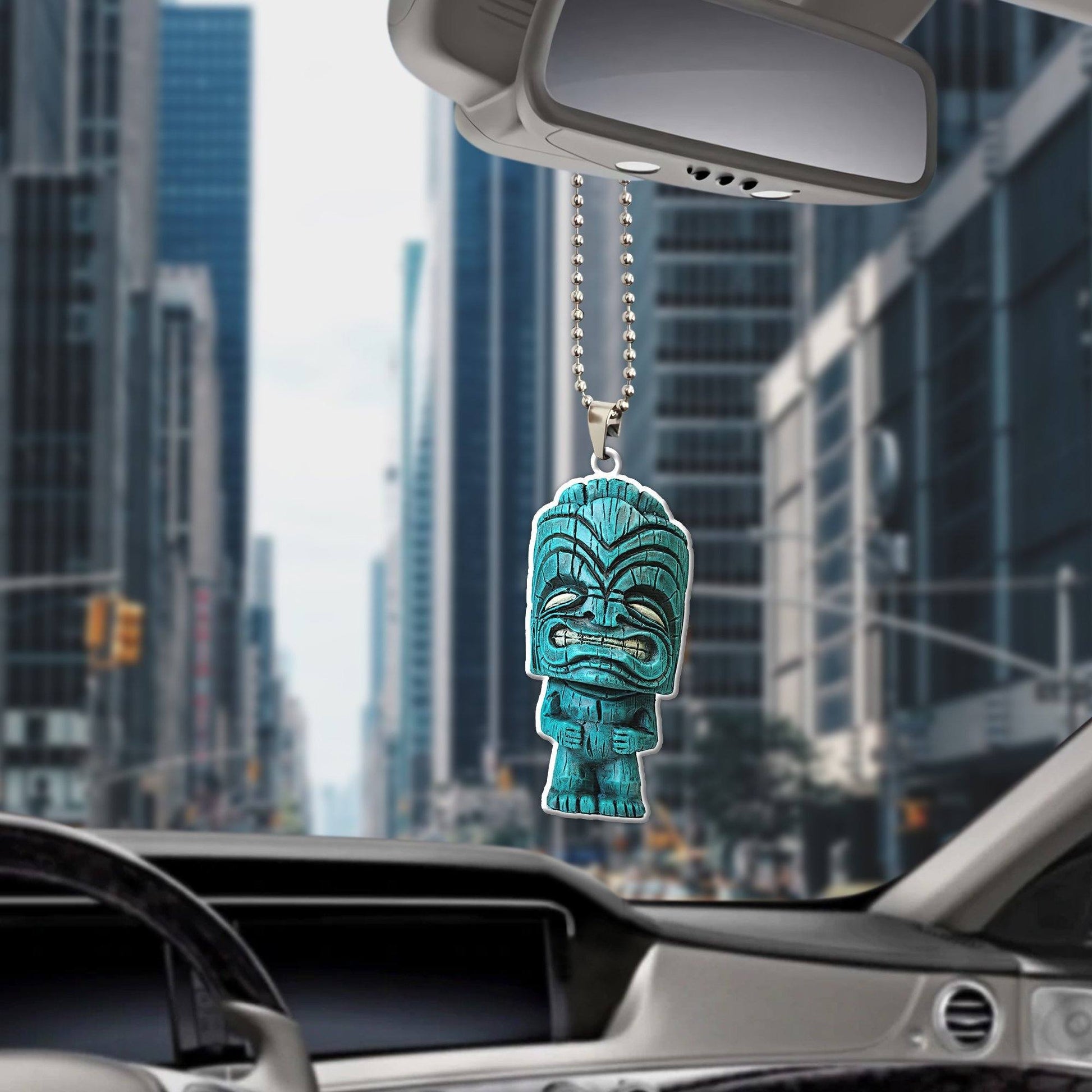 Gearhuman 3D Tiki Head Car Hanging ZK1806214 Car Hanging 