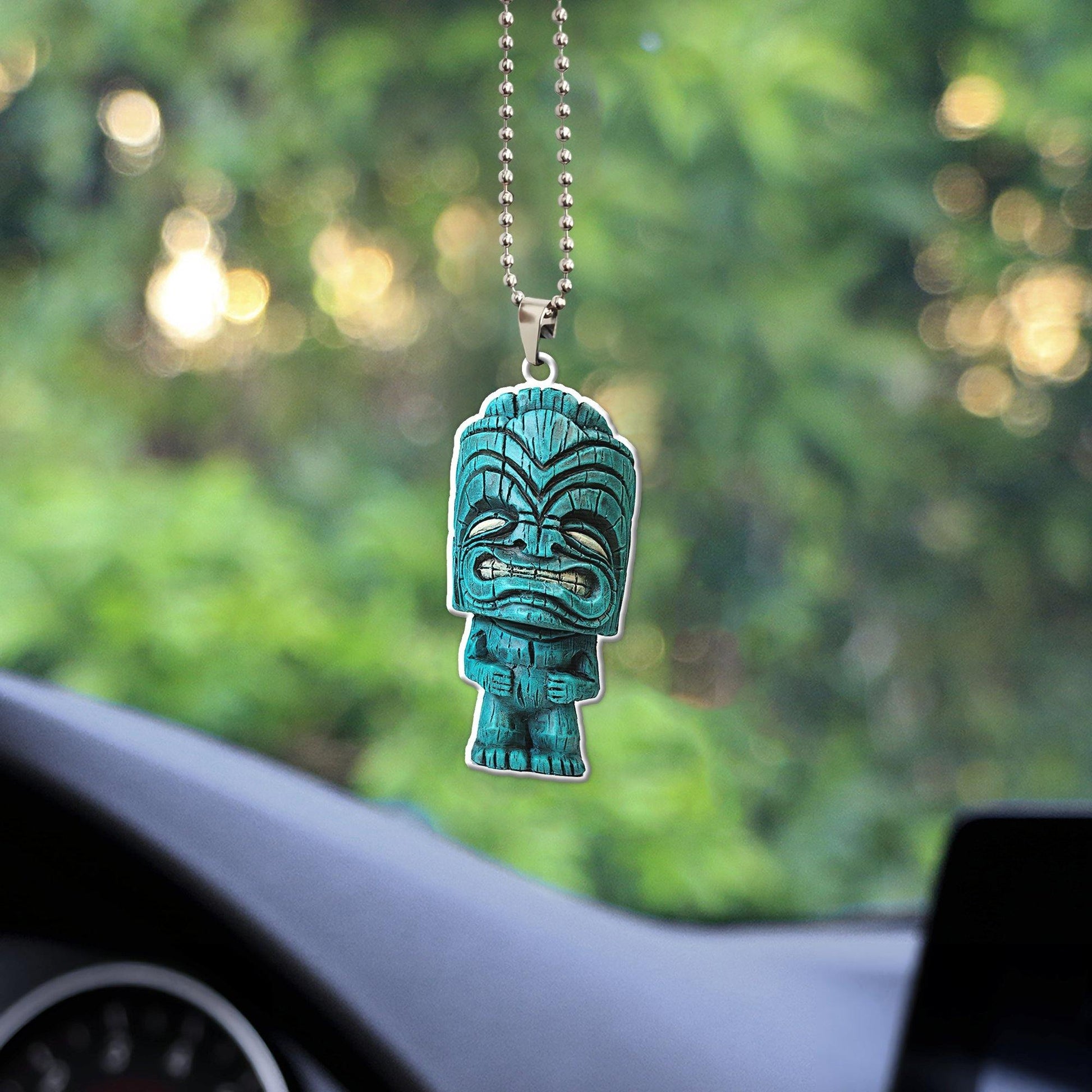 Gearhuman 3D Tiki Head Car Hanging ZK1806214 Car Hanging 