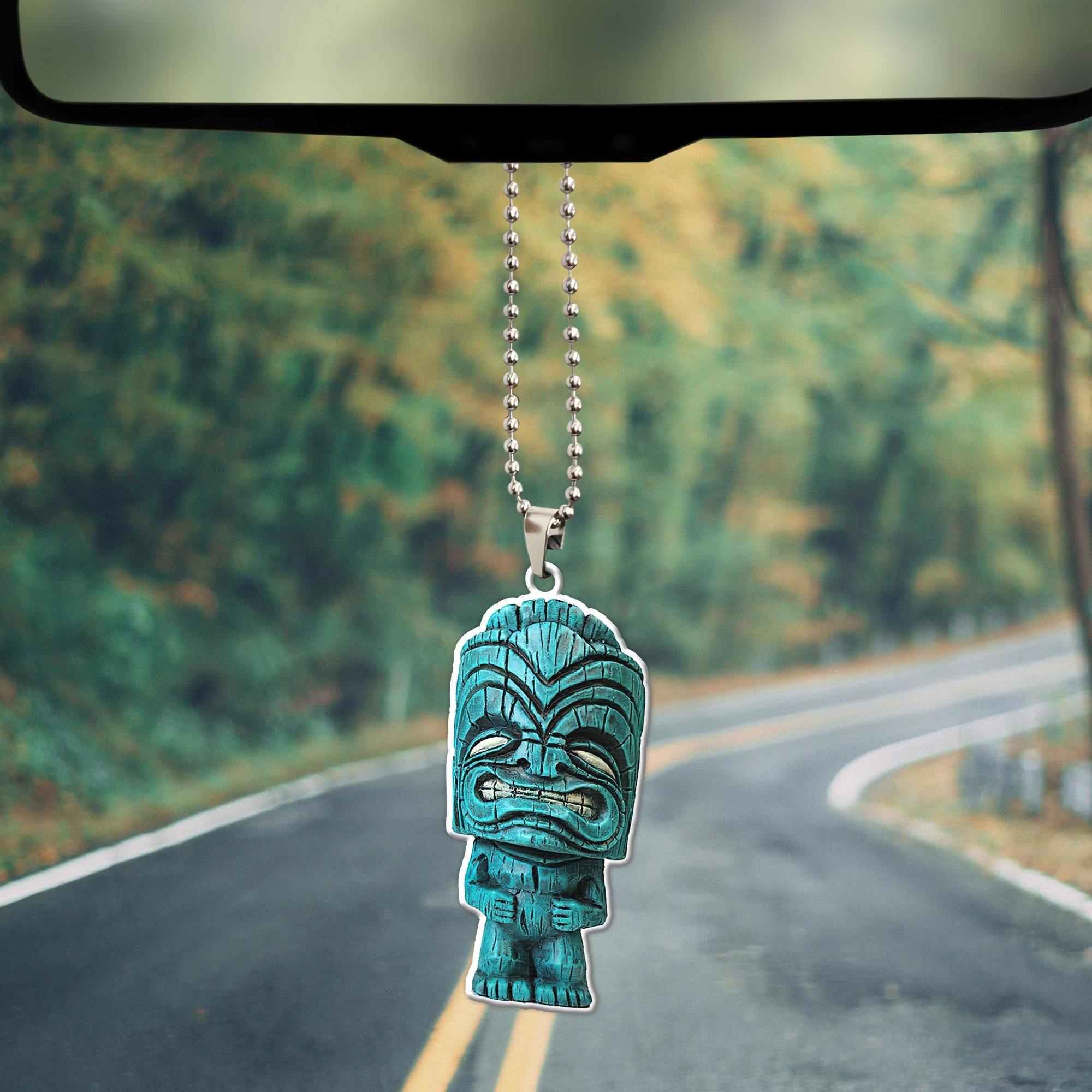 Gearhuman 3D Tiki Head Car Hanging