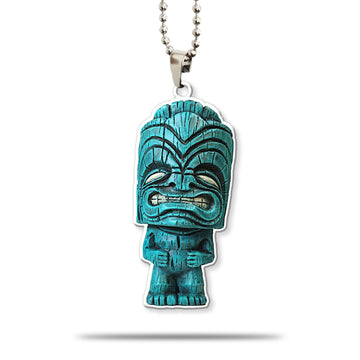 Gearhuman 3D Tiki Head Car Hanging