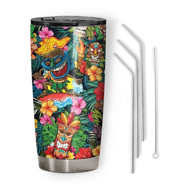 Gearhuman 3D Tiki Tiki Awesome Tumbler