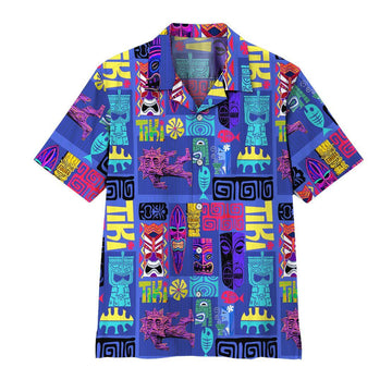 Gearhuman 3D Tiki Tiki Hawaii Shirt