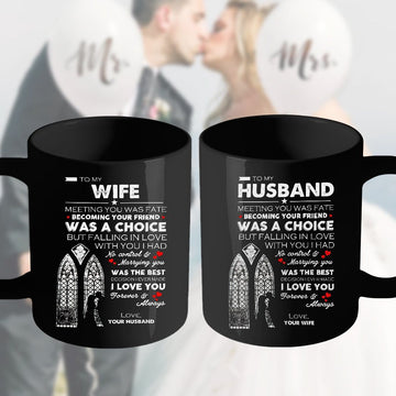 Gearhumans 3D To My Husband Custom Name Mug