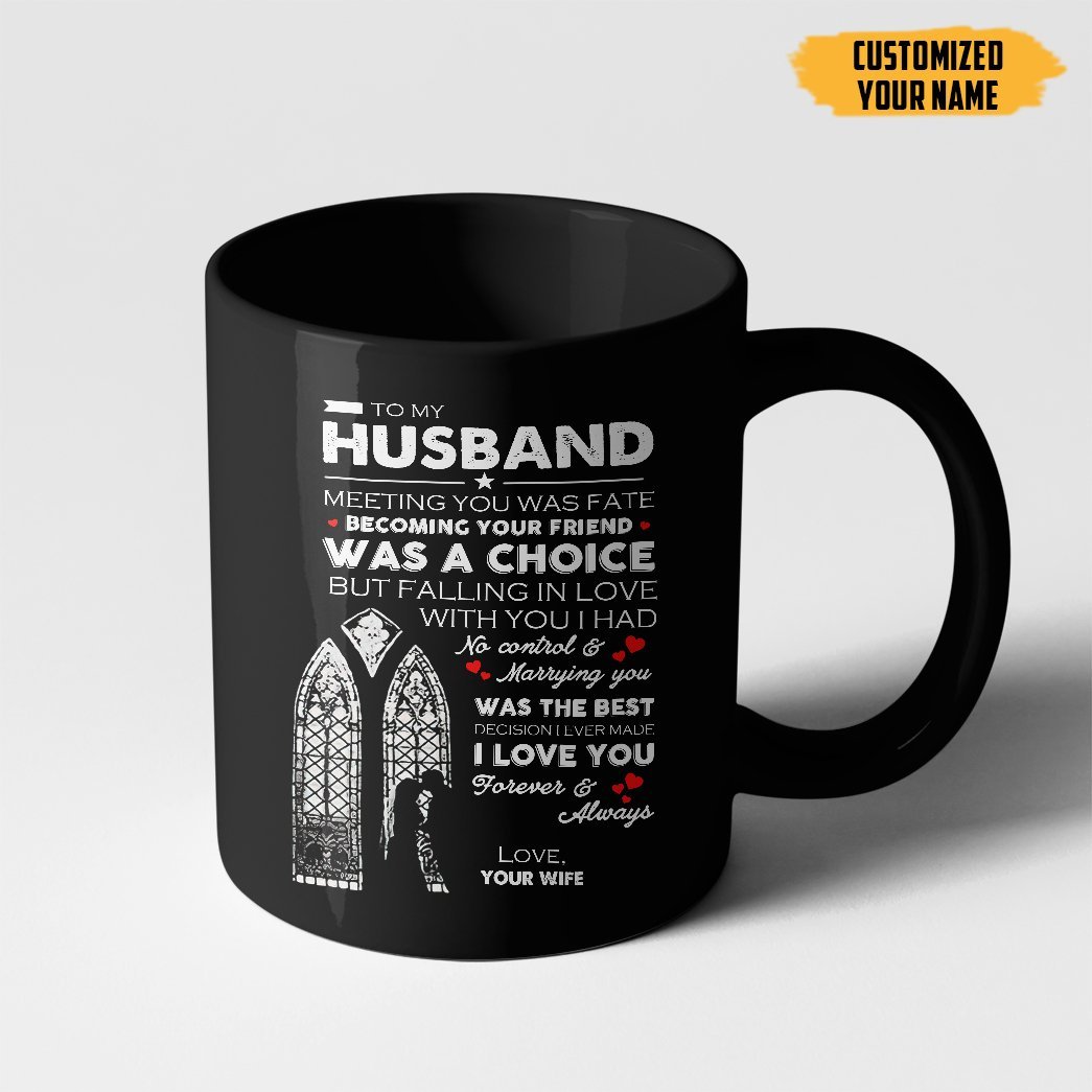Gearhuman 3D To My Husband Custom Name Mug GW11013 Mug 