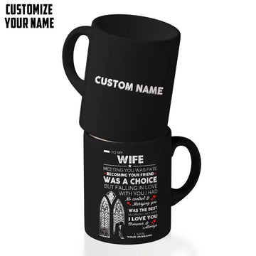 Gearhumans 3D To My Wife Custom Name Mug