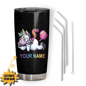 Gearhumans 3D Toxic People Stop Talking To You Custom Name Design Vacuum Insulated Tumbler