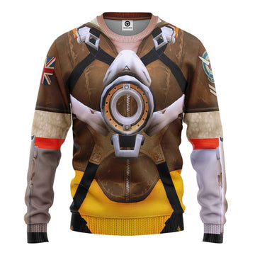 Gearhumans 3D Tracer Overwatch Custom Tshirt Hoodie Appreal