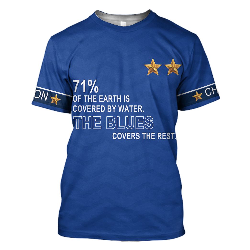 Gearhuman 3D True Blues Tshirt Hoodie Apparel ZK0106212 3D Apparel T-Shirt S 