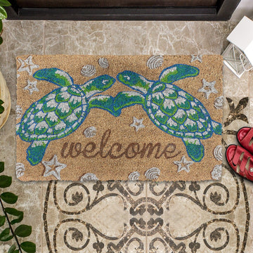 Gearhumans 3D Turtle Doormat