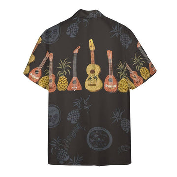 Gearhuman 3D Ukulele Hawaii Shirt