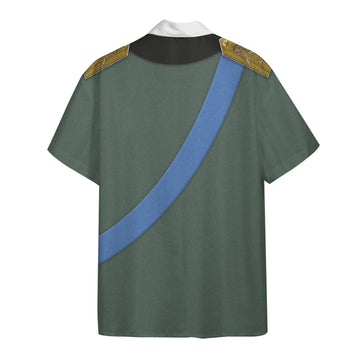 Gearhumans 3D Umberto II of Italy Custom Short Sleeve Shirt