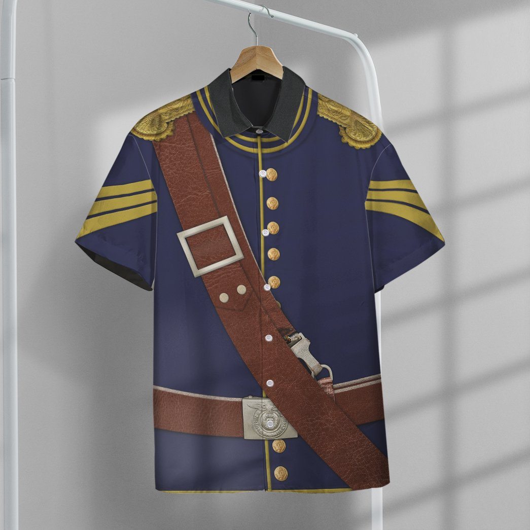 Gearhumans 3D United States Cavalry Custom Short Sleeve Shirt