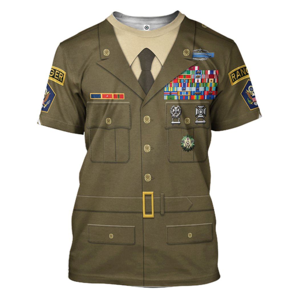 Gearhuman 3D US Green Army Custom Tshirt Hoodie Apparel GK081219 3D Apparel T-Shirt S 