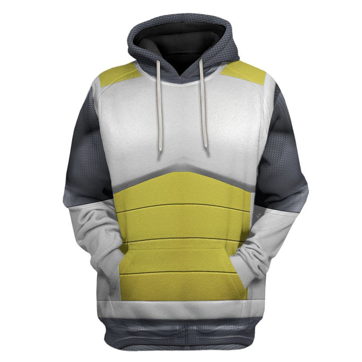 Gearhumans 3D Vegeta Saiyan Battle Armor Dragon Ball Super Custom Hood