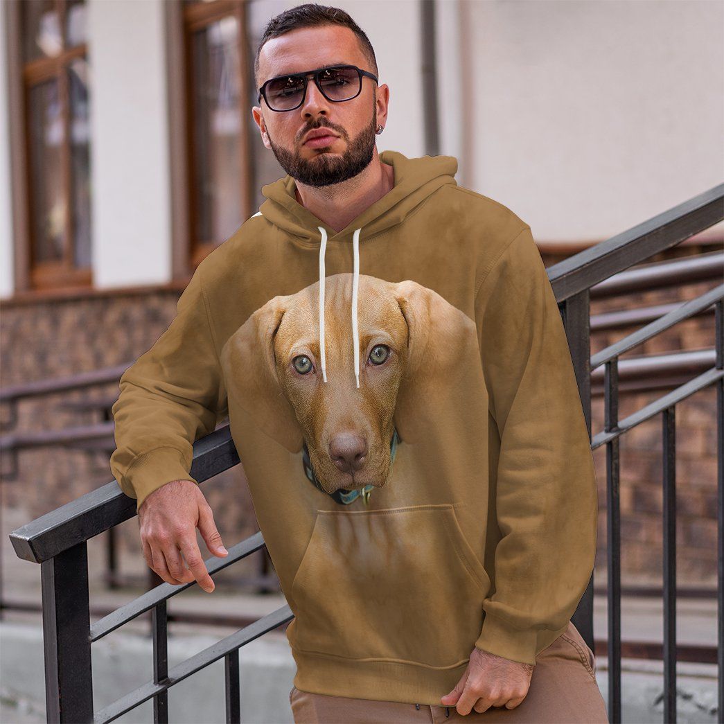 Gearhuman 3D Vizsla Dog Tshirt Hoodie Apparel GV05039 3D Apparel