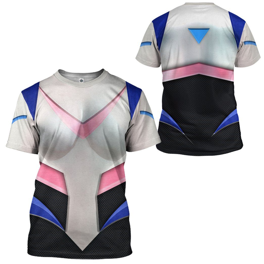 Gearhuman 3D Voltron Legendary Defender Princess Alura Armor Custom Tshirt Hoodie Apparel GK13013 3D Apparel 