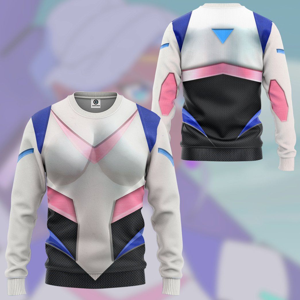 Gearhuman 3D Voltron Legendary Defender Princess Alura Armor Custom Tshirt Hoodie Apparel GK13013 3D Apparel 