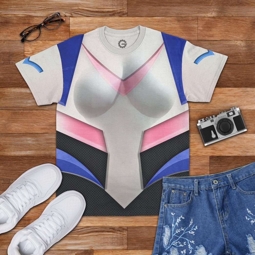 Gearhuman 3D Voltron Legendary Defender Princess Alura Armor Custom Tshirt Hoodie Apparel GK13013 3D Apparel 