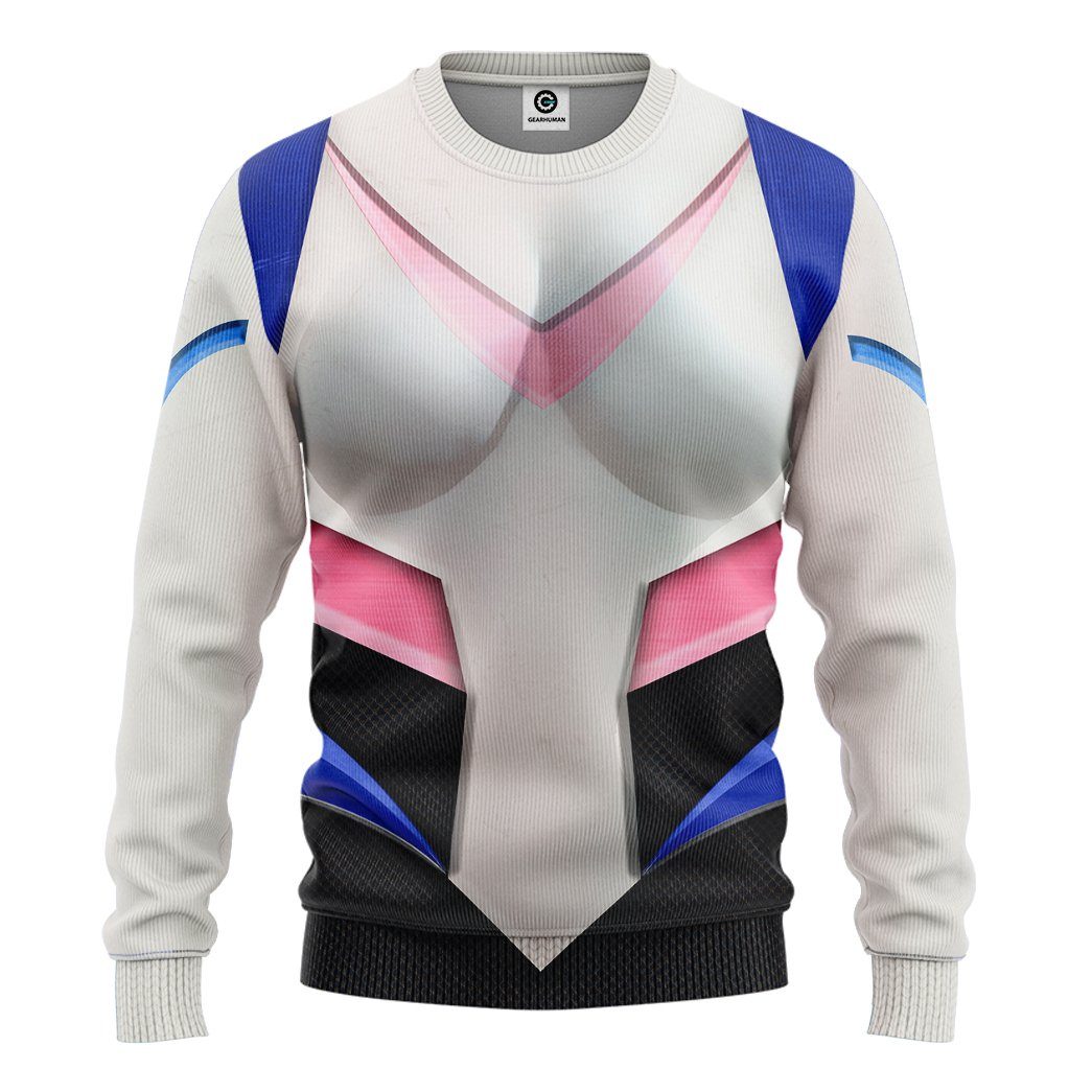 Gearhuman 3D Voltron Legendary Defender Princess Alura Armor Custom Tshirt Hoodie Apparel GK13013 3D Apparel Long Sleeve S 