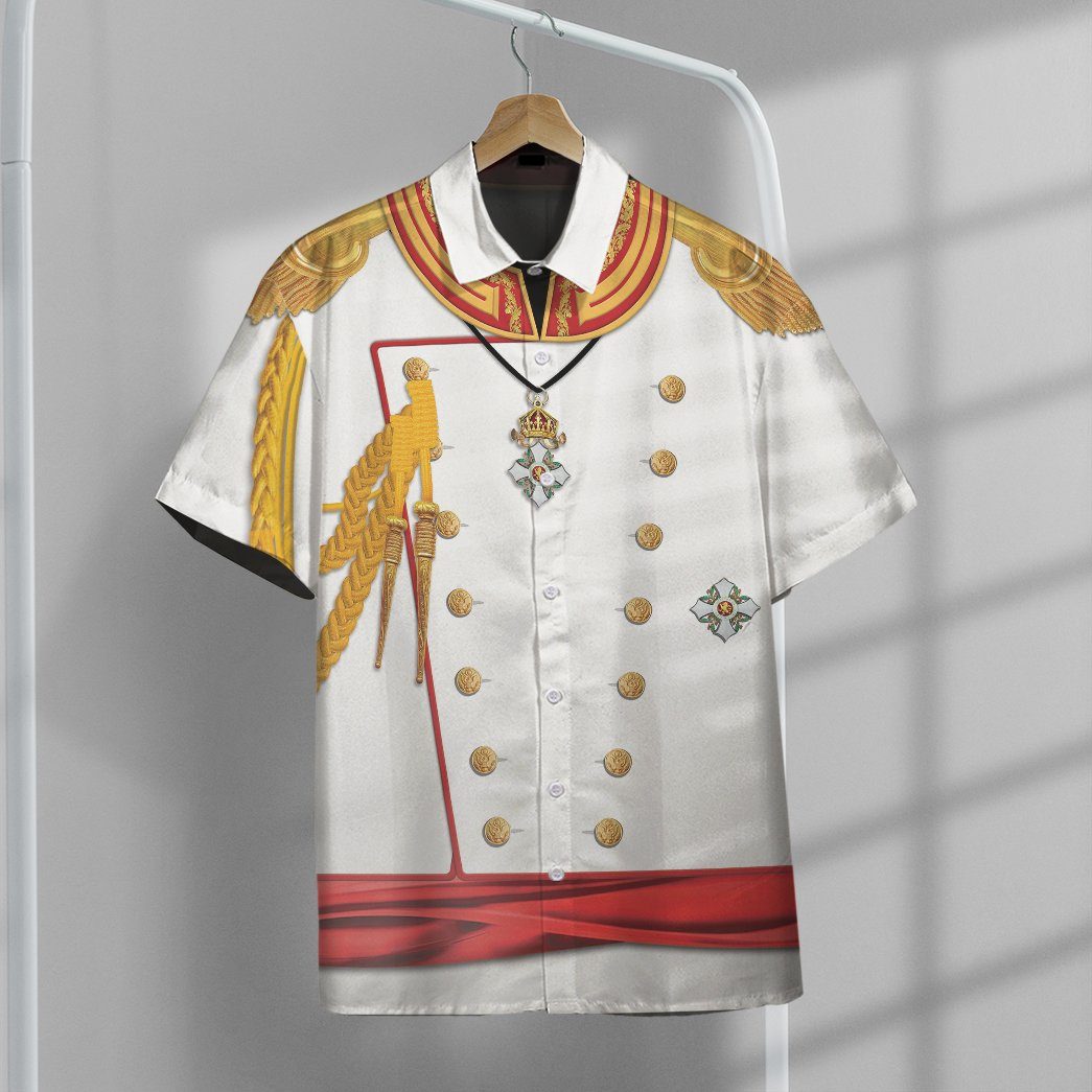 Gearhuman 3D War and Peace Prince Andrei Custom Short Sleeve Shirt GW171153 Short Sleeve Shirt 