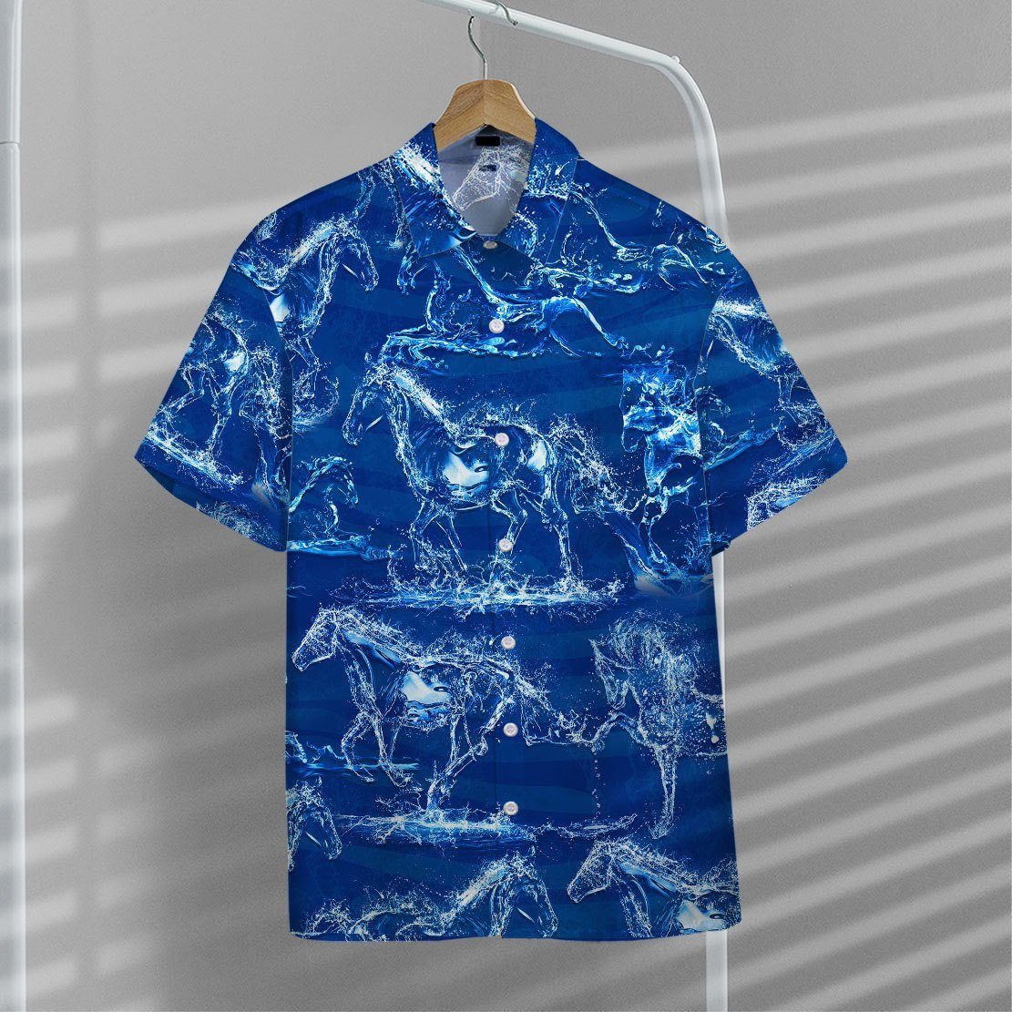 Gearhuman 3D Water Horse Hawaii Shirt ZZ2605216 Hawai Shirt 